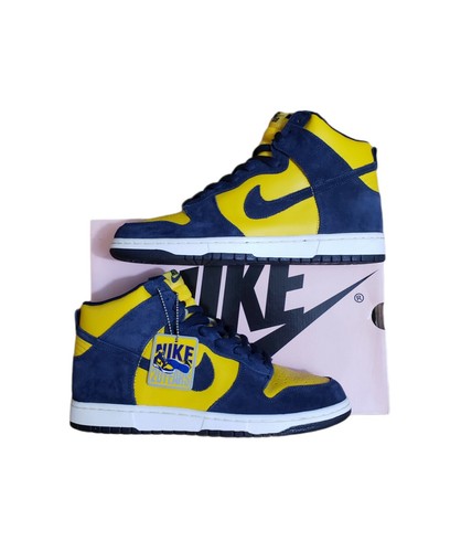 RARE 2006 Nike Dunk High Pro SB Michigan Size 9.5 Be True To Your School  BTTYS | eBay