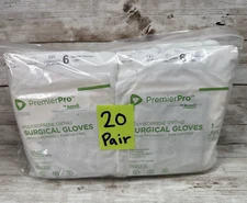 Premier Pro PI ORTHO Surgical Gloves Ansell *20 Pair* Size: 6 *See Date*