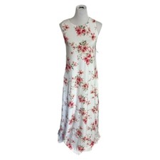 42Pops Maxi Dress Women's Size Small Floral Print Sleeveless Pockets Comfort