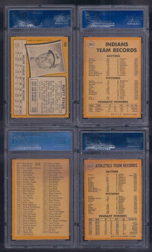 PSA 8 1969 OPC O-pee-chee Deckle Denny McLain Detroit Tigers Cy Young POP 9 ONLY - Picture 6 of 6