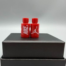 Air Jordan VI Lace Locks Red Base White Jumpman  Logo