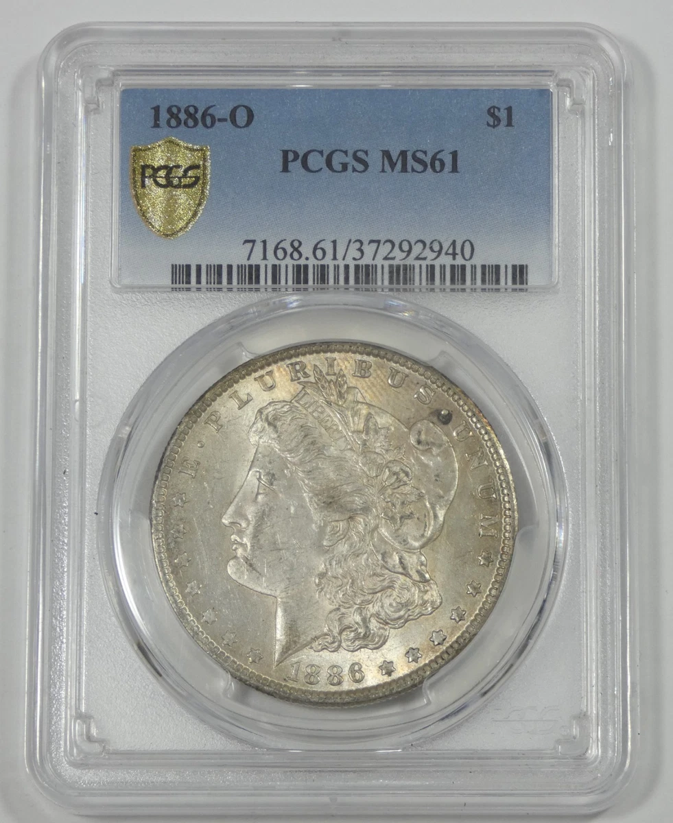 MS 61 Graded 1886 Year Morgan US Dollars (1878-1921) for sale | eBay