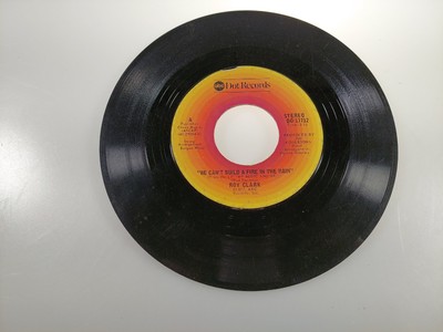 Roy Clark 45 We Can't Build A Fire In The Rain/ I'm So Lonesome I Could Cry