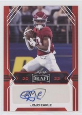 2022 Leaf Draft Auto Red Jojo Earle #BA-JE1 Auto 10lj