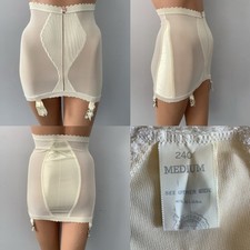 Vintage Open Bottom Girdle w/ Garters Deadstock Never Worn Mint Size Medium