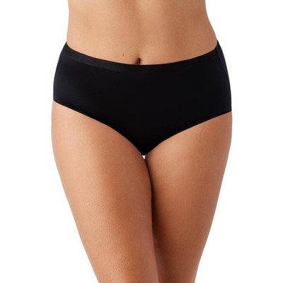 Wacoal Full Brief Panty Women's US Size 2XL Black Plus Size 875397 NWT