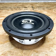 Used CT Sounds HYDRO-8-D2 300W RMS 8" Shallow Mount Subwoofer - Dual 2 Ohm
