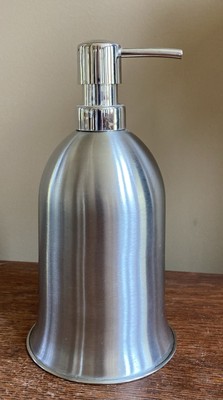 Umbra Stainless Steel Hand Pump Dispenser For Lotion or Soap - 8  - New