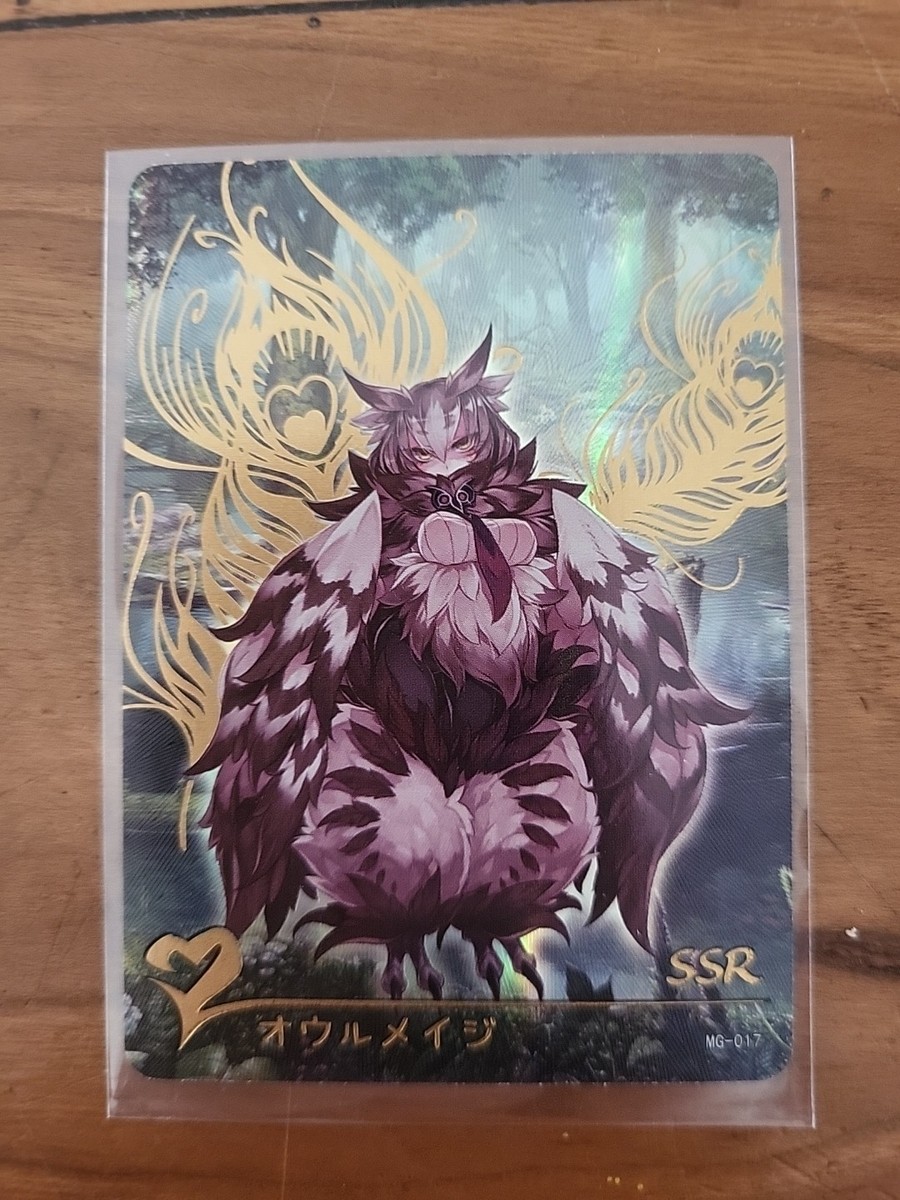 Monster Girl Encyclopedia TCG Owl Mage MG-017 SSR | eBay