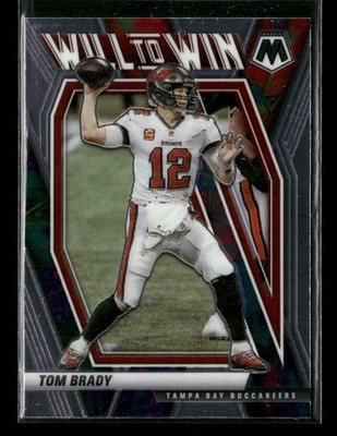 2021 Panini Mosaic #WW-1 Tom Brady Will to Win