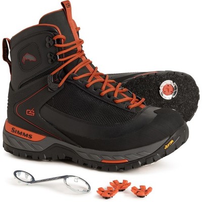 NIB Simms G4 PRO Powerlock Mens Fishing Boots $500 Sporting Felt + Vibram Sole