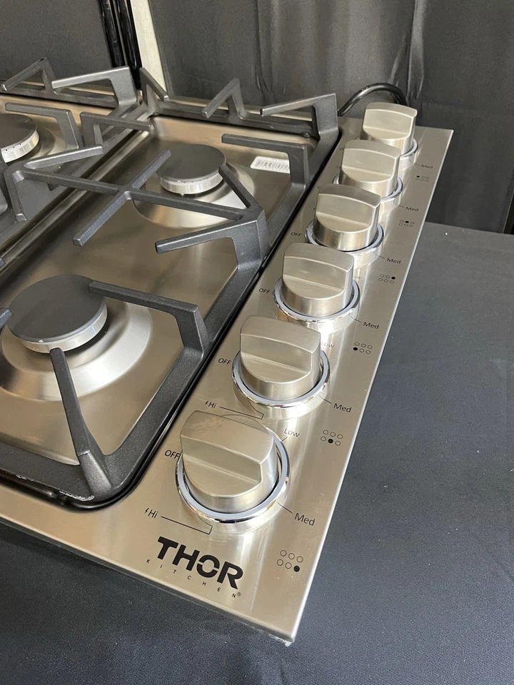 Cocina Thor 36 pulgadas cocina profesional de gas - acero inoxidable - TGC3601 Foto 4 de 4