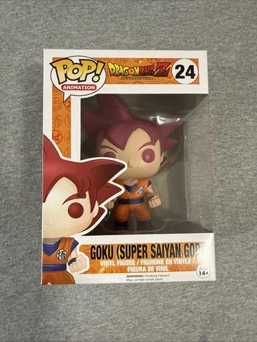 Funko Pop! Vinyl: Dragon Ball - Goku (Super Saiyan God) #24