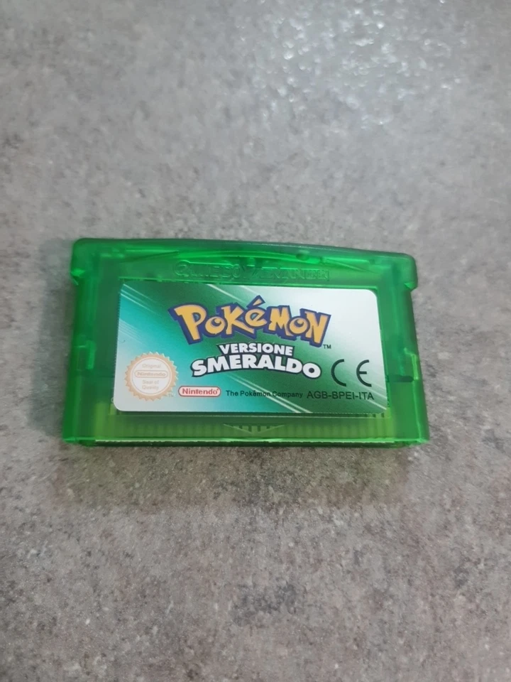 POKÉMON SMERALDO - ORIGINALE  ITALIANO - NO BOX SOLO DIMOSTRATIVO! - Immagine 2 di 4