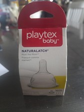 Playtex baby Naturalatch 3-6M silicone nipples Fast Flow