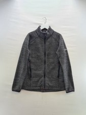 Berghaus Jacket Medium Grey Fleece Full Zip Pockets Outdoors Walking Hiking