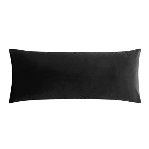 Full Body Pillow with Removable Cover for Adults - Soft & Fluffy Body Black - Picture 1 of 7