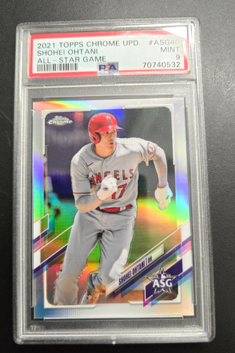 Shohei Ohtani #ASG-40 — 2021 Topps Chrome Update All Star Game baseball card
