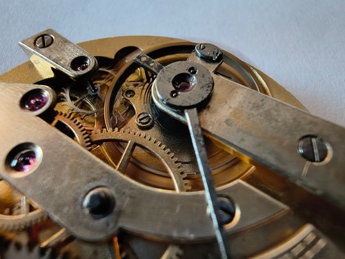 RARE PATEK PHILIPPE #82041 - 19" MOVEMENT DIAL & HANDS - WORKING - FROM 1885-89 - Picture 4 of 7