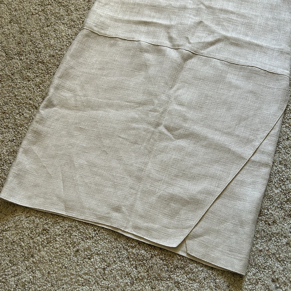 Les Copains亚麻混纺连衣裙女式46(USM/L)极简主义当代Vaca — 第 2/4 张图片