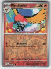 PO-01 Reverse Holo Fletchinder 029/193 Uncommon SV02: Paldea Evolved