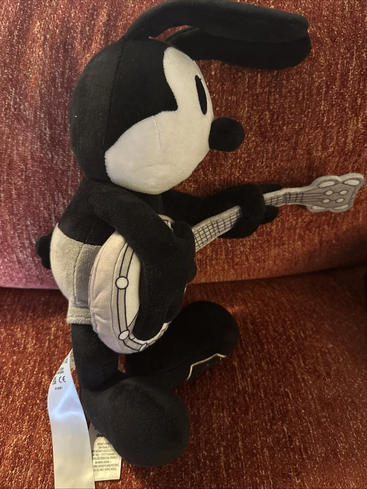 Juguete de peluche Disney 100 Oswald el conejo afortunado Foto 4 de 4