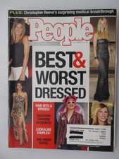 PEOPLE MAGAZINE SEPTEMBER 23, 2002 BEST & WORST DRESSED JENNIFER ANISTON HURLEY