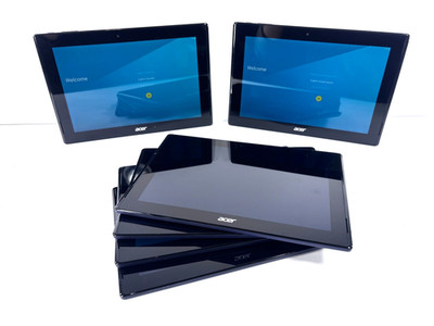LOT x6: Acer A10 Tab, 10.1 FHD, 1.8GHz Intel CPU, 2GB RAM, 16GB Storage, Android