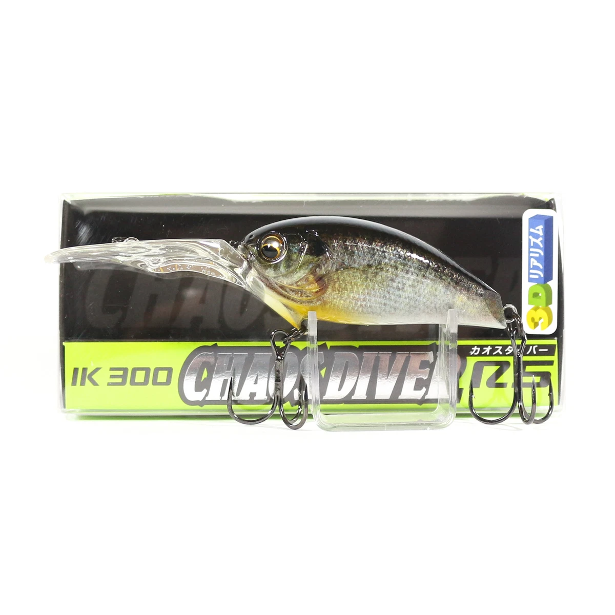 Leurre Imakatsu IK 300 RS Chaos Diver 3D Crank 60mm 17g Flottant - Neuf