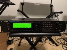 Roland JV-2080 Synthesizer Module  w/Power Cord Working 