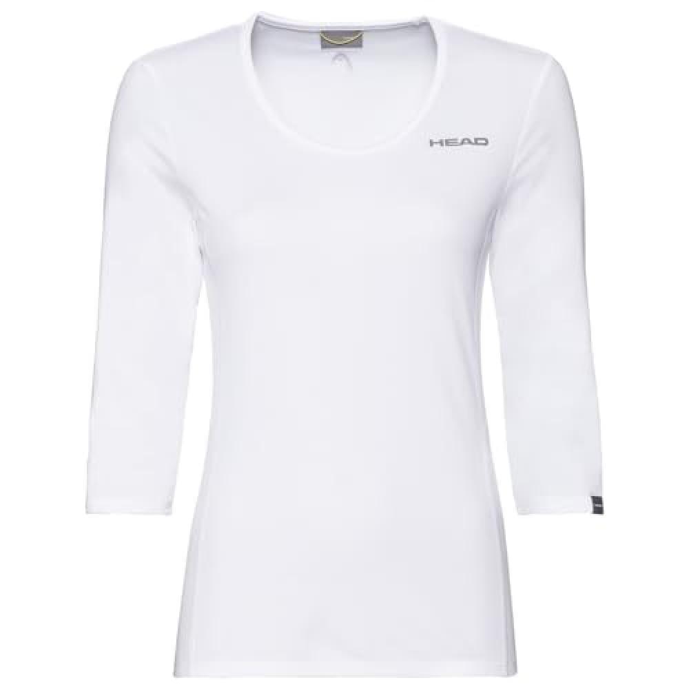 (TG. S) HEAD Club Tech, T-Shirts Donna, Bianco, S - NUOVO