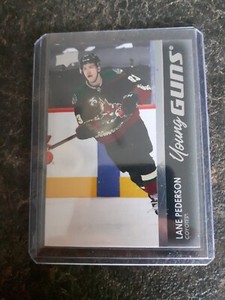 2021-22 Upper Deck Series 1 Young Guns YG Lane Pederson RC Card# 234