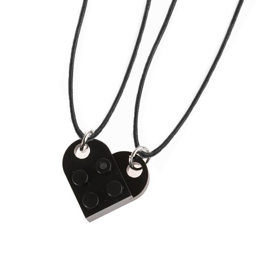 Collana Cuore Lego Mattoncino Componibile Amore Love Fidanzati Amicizia Friends - Foto 10 di 14
