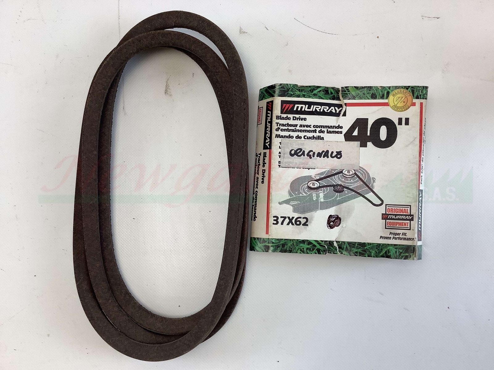 Ricambio Cinghia MURRAY 37x62 Originale | Trasmissione Piatto 40"