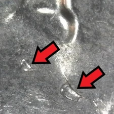 2022-P Nina Otero-Warren Die Chip on Neck Error/Variety American Women Quarter