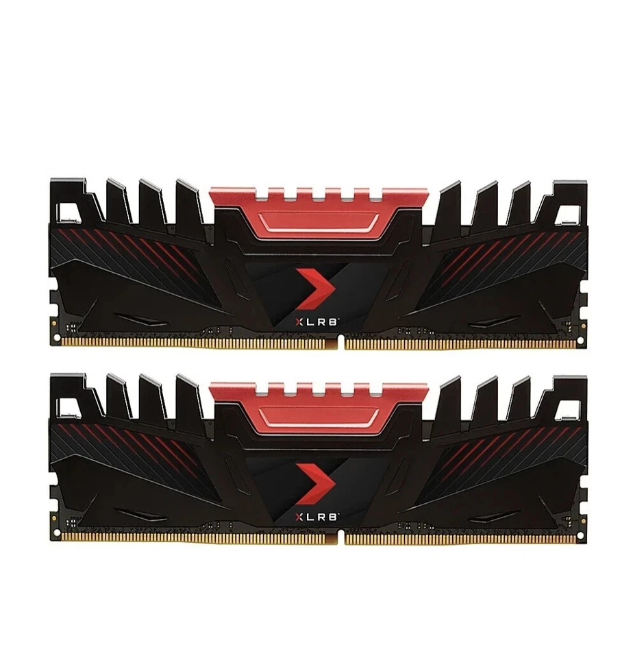 PNY - XLR8 Gaming 16GB (2x8GB) 3200MHz DDR4 DRAM (PC4-25600) CL16 1.35V Dual Ch. - Image 2 of 3