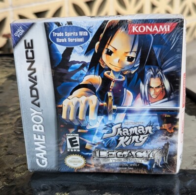 New Nintendo Gameboy Advance  Shaman King Legacy Of The Spirits Konami Vintage 