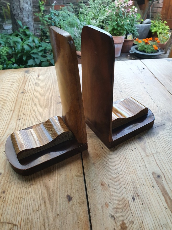 Vintage Book Ends Propellor Tip Book Ends Art Deco eBay