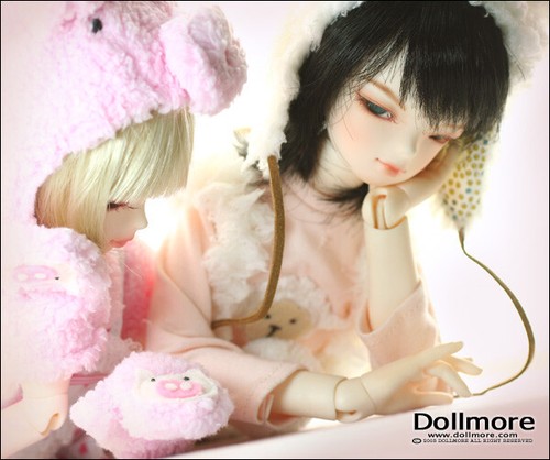 DOLLMORE 1/4 BJD Kid Dollmore Girl - Cecile( make-up, normal skin) - Picture 11 of 14