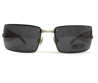 Coco Song Sunglasses METROPOLITAN TRIP Col.4 Blue Red Square Frames Black Lenses Coco Song Sunglasses METROPOLITAN TRIP Col.4 Blue Red Square  main image 3