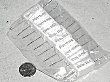 10 NEW .1 OHM 5W 5 W WATT POWER SUPPLY CURRENT SENSE RESISTOR LOAD WIREWOUND USA