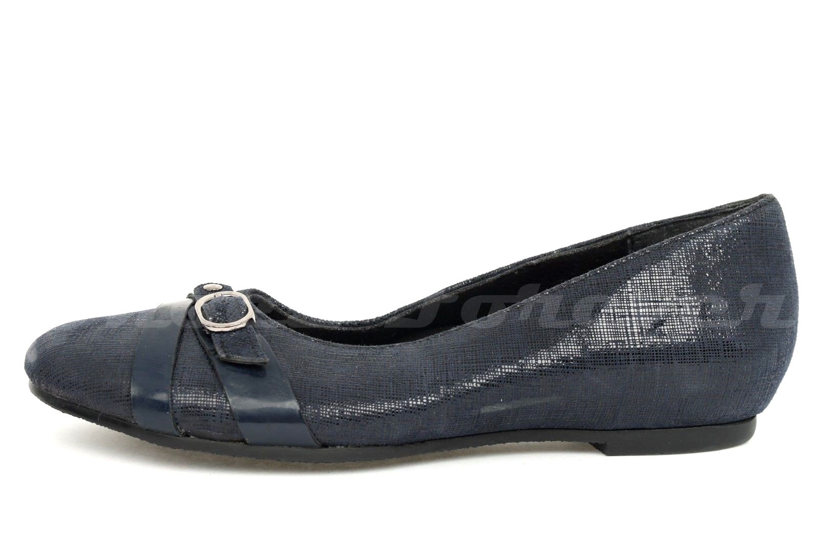 Womens MUNRO navy bluee leather ballet ballet ballet flats shoes sz. 6.5 N NEW 00773e Womens MUNRO navy bluee leather ballet ballet ballet flats shoes sz. 6.5 N NEW 00773e