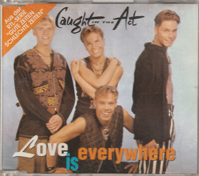 Caught In The Act   Love Is Everywhere - 1994 - Maxi-CD -