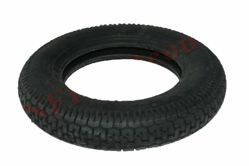 Nuevo Par De Ruedas De Goma MRF Lambretta Vespa 3.5" X 10" - Imagen 2 de 4