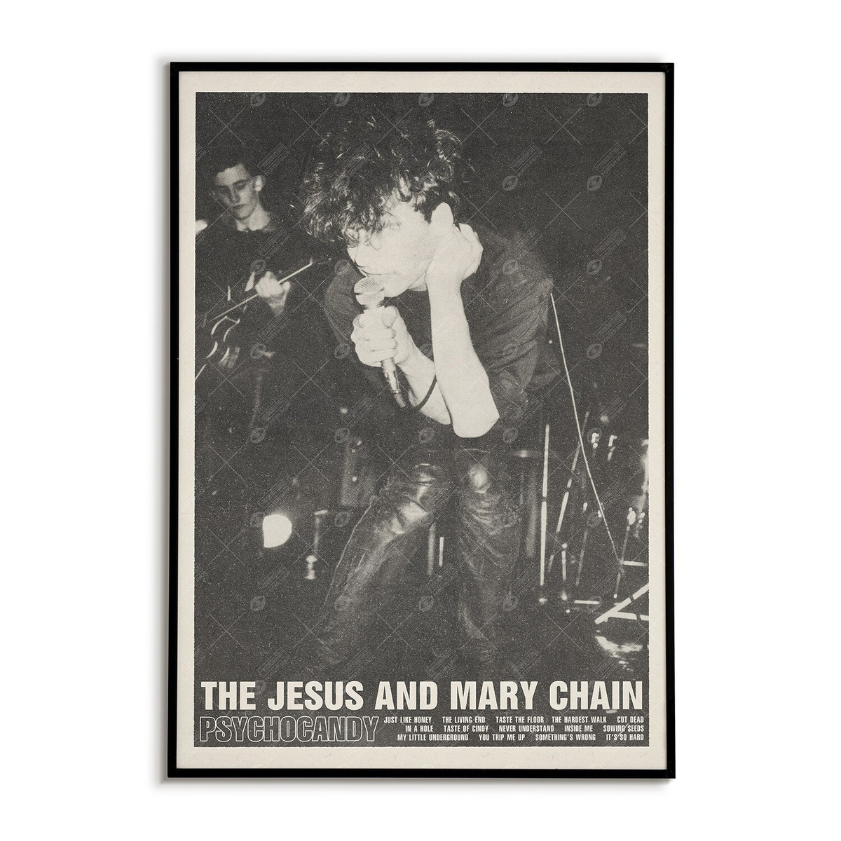 Jesus and Mary Chain Psychocandy Poster | 80s Alternative Rock