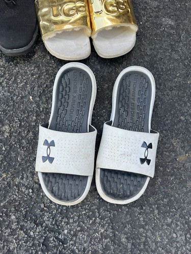 under armour slides mens size 11 100 
