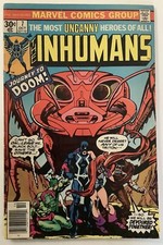 INHUMANS #7 ~ 1976 MARVEL BRONZE AGE ~ LOTS OF PICS ~ NICE! FINE CONDITION
