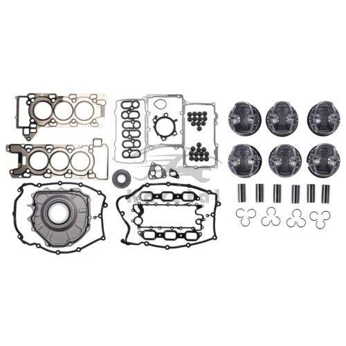 Juego de sellos de junta de motor AJ126 3,0 L V6 y anillos de pistón para Jaguar Land Rover Foto 2 de 4