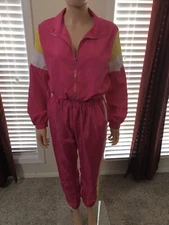 Womens Tracksuit Two Piece Set Long Sleeve Jacket Zipper