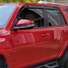 Low Profile Stick-On Rain Guards Vent Visors Shade for 2010-2024 Toyota 4Runner